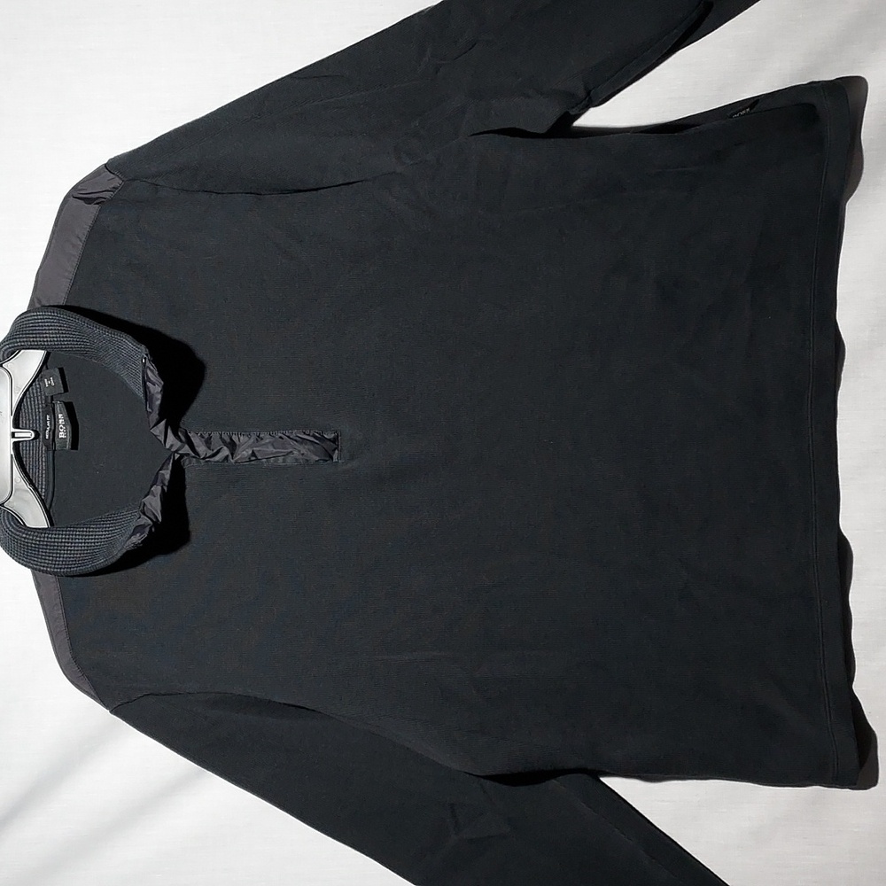 Boss Hugo Boss womens XL quarter‎ zip knit pullover